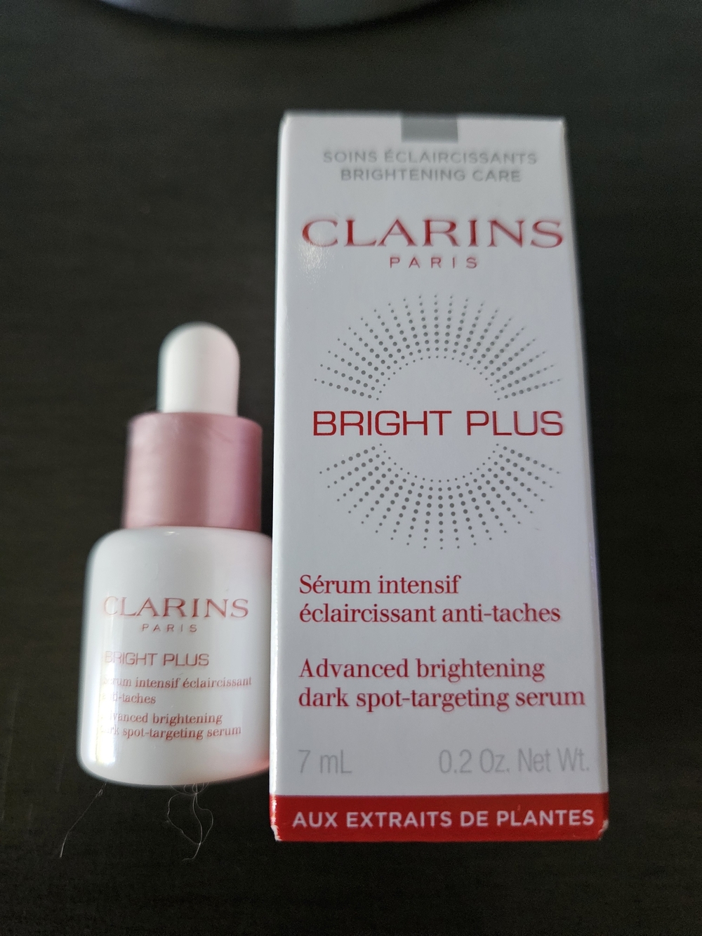 2 x Clarins Bright Plus Serum - advanced brightening.